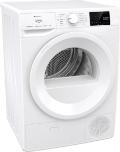 UPO Kondensoiva kuivausrumpu lämpöpumpulla T2NI92 Valkoinen