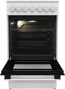 UPO Lasikeraaminen liesi UEC5B20W Valkoinen