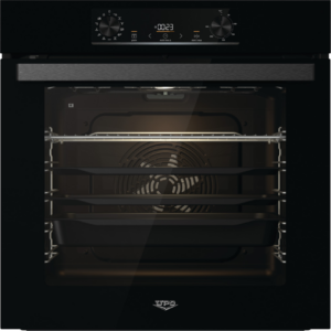 UPO Upotettava, pyrolyysiuuni OPS737B Musta