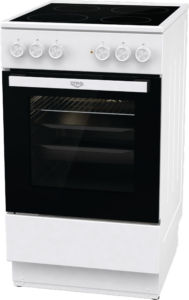 UPO Lasikeraaminen liesi UEC5A60W Valkoinen