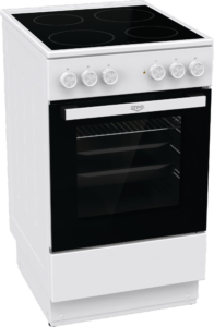 UPO Lasikeraaminen liesi UECS5A51W Valkoinen