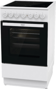 UPO Lasikeraaminen liesi UEC5B20W Valkoinen