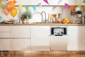 UPO Integroitava astianpesukone UV45 Musta