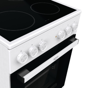 UPO Lasikeraaminen liesi UEC5A60W Valkoinen