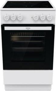 UPO Lasikeraaminen liesi UECS5A51W Valkoinen