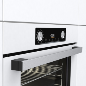 UPO Upotettava, pyrolyysiuuni OPS737W Valkoinen