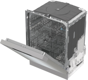 UPO Työtason alle sijoitettava astianpesukone UU642D90X Teräs