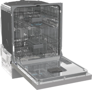 UPO Työtason alle sijoitettava astianpesukone UU642D90X Teräs