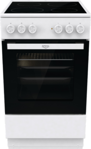 UPO Lasikeraaminen liesi UEC5A20W Valkoinen